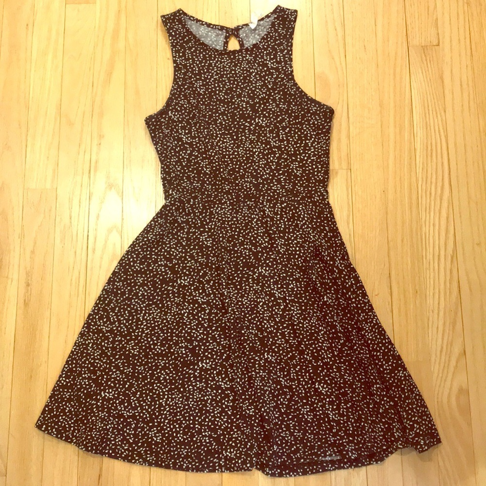 Lush halter patterned dress